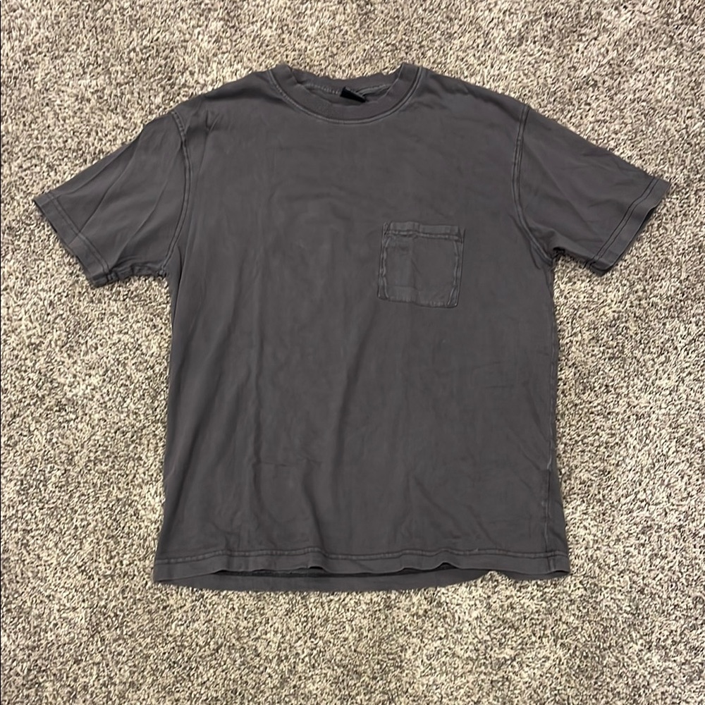 Men's Vintage Basic Gray Shirt